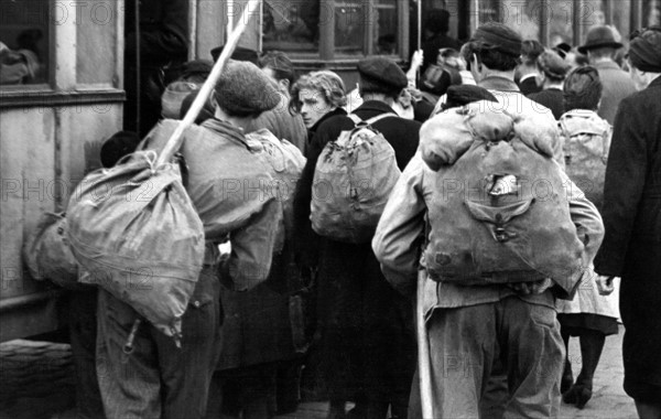 Potato self-help action in Berlin