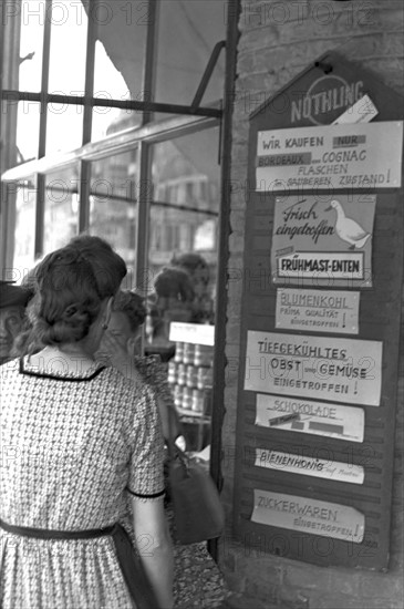 Berlin - food supply 1949