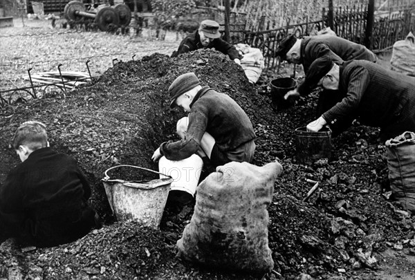 Germany in the post-war era - coal shortage