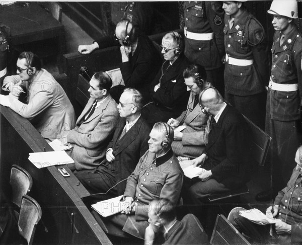 Nuremberg Trials 1946 - Main defendants