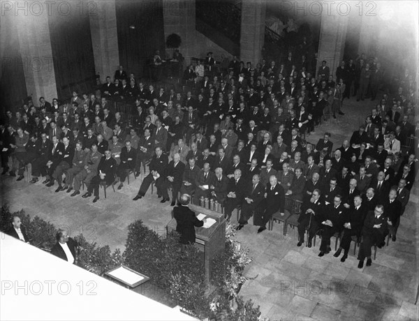 Opening of the congress of the Parliamentary Council