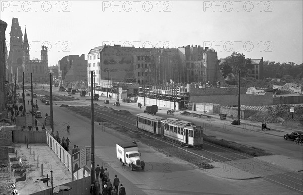 Post-war era - Berlin Tauentzienstraße 1950