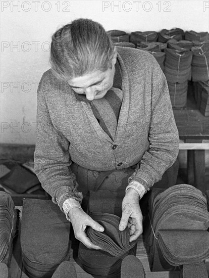 Post-war era - processing of Wehrmacht uniforms