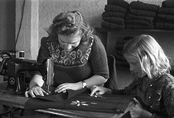 Post-war era - processing of Wehrmacht uniforms