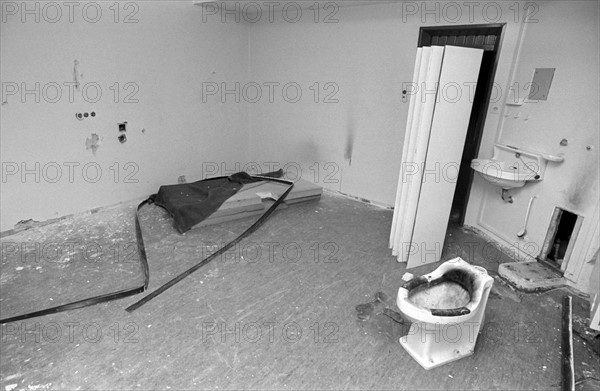 After Stammheim suicides - View of the cell