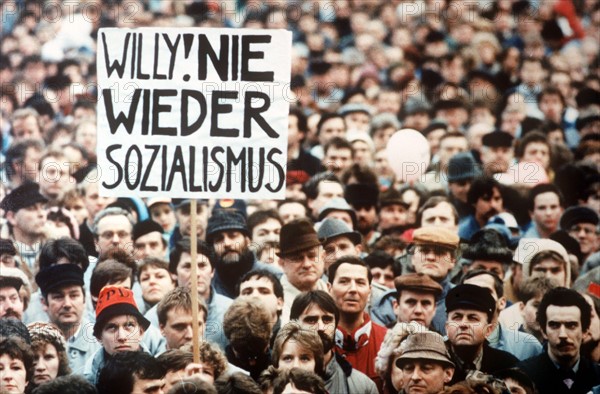 GDR election campaign in 1990