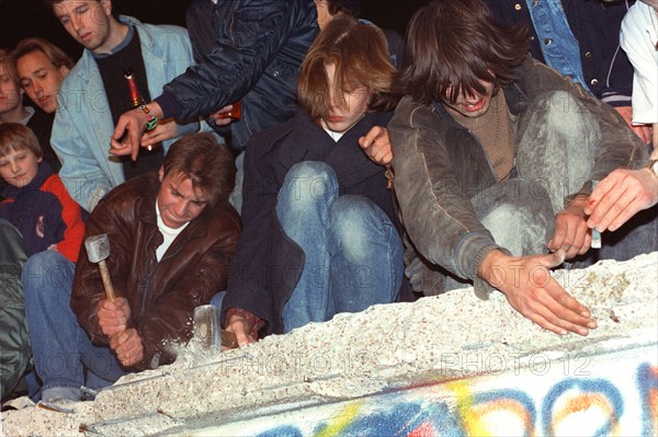 Opening of the German-German border