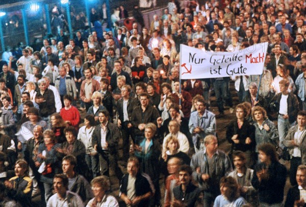 Demonstration in Leipzig