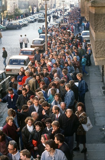 Opening of inner German border - Welcome money