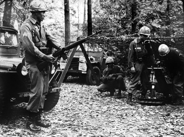 Manoeuvre "Valley Road" of US army in Berlin