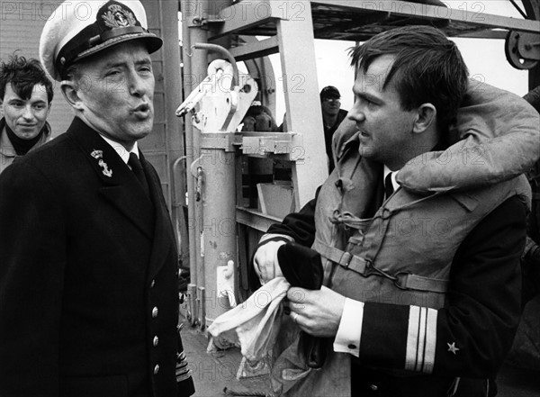 Commander during NATO exercise in North Sea