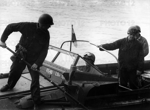 German soldiers at US fall maneuvers