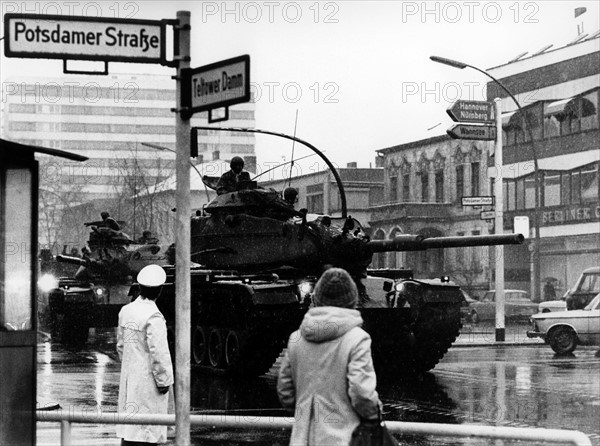 City manoeuvre of the US brigade of Berlin