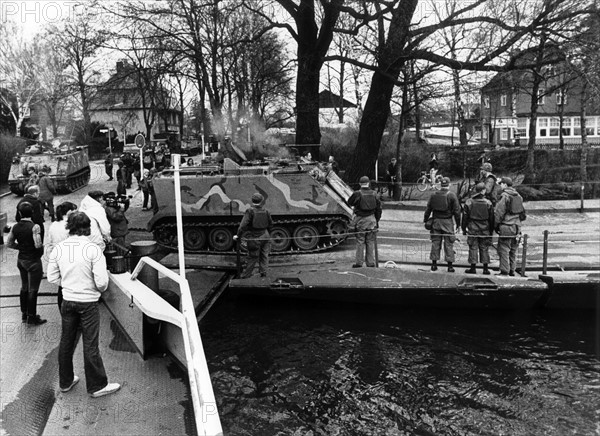 Gemeinsames Manöver der Alliierten in Westberlin