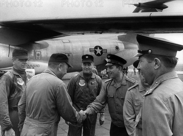 Soviet at the 'open day' of the US Army