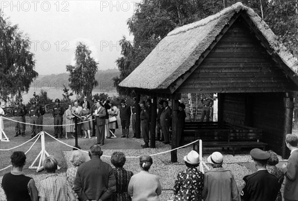 American refuge hut in Berlin Grunewald