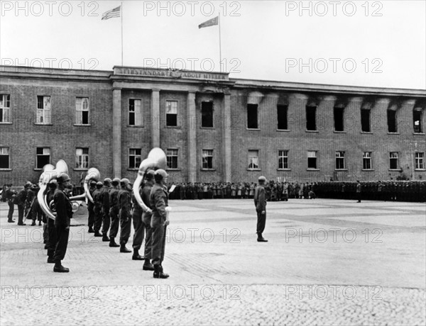 Invasion of US troops 1945 in Berlin