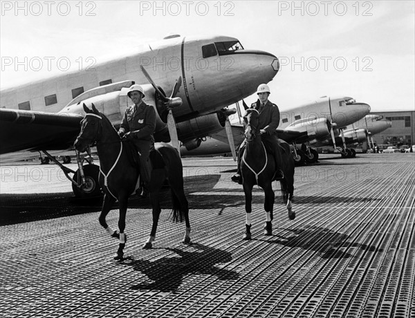 Mounted air force in occupied Germany