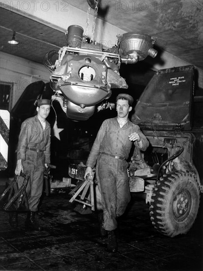 German workers at US Army