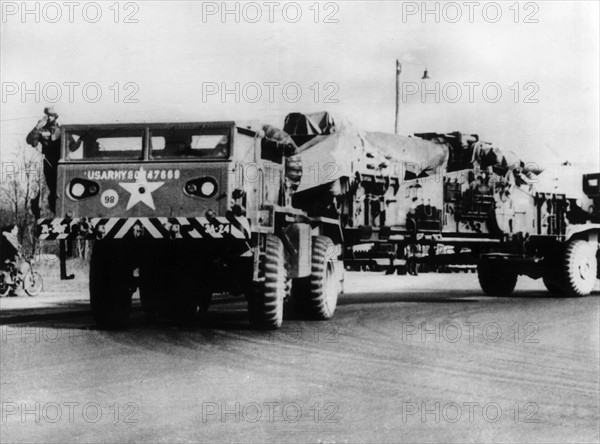 American nuclear cannons in Nuremberg