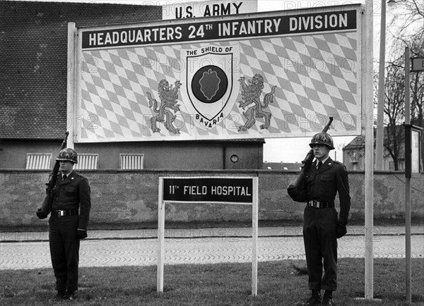 US division in Germany "The Shield of Bavaria"