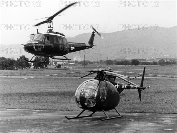 US military helicopter in Heidelberg