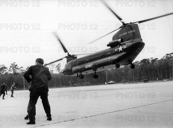 Chinock helicopter of US army