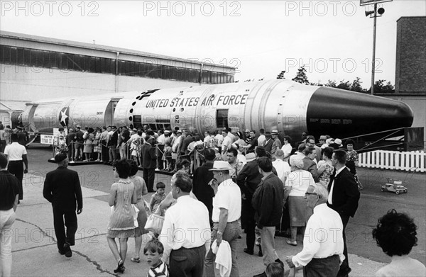 American Titan II missile in Ramstein