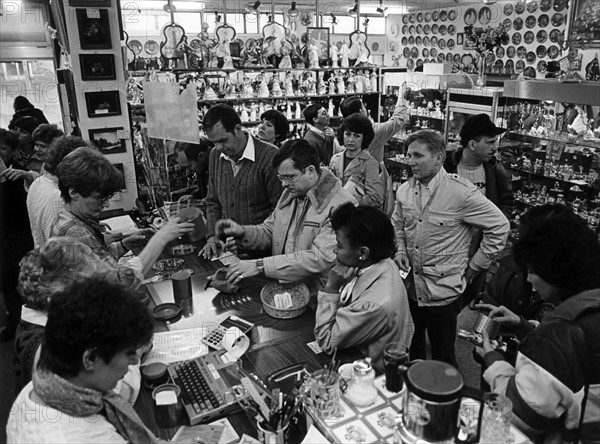 Souvenir shop for Americans in the Palatinate