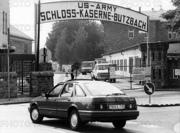 Withdrawal of the US Army: palace barracks in Butzbach