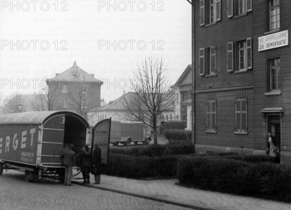 Houses in Frankfurt-Höchst evacuated for occupying troops