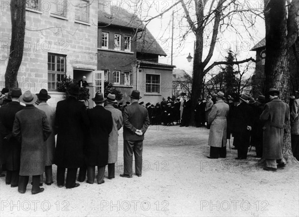 Memorial ceremony of state association of occupation victims in Stuttgart