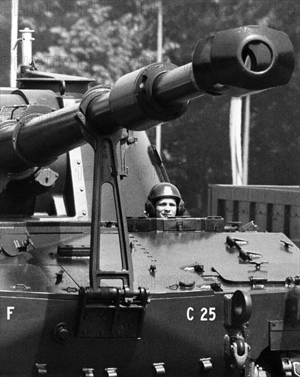 US military parade in Berlin