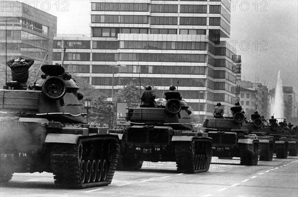 Military parade at the 'Armed Forces Day' in Berlin