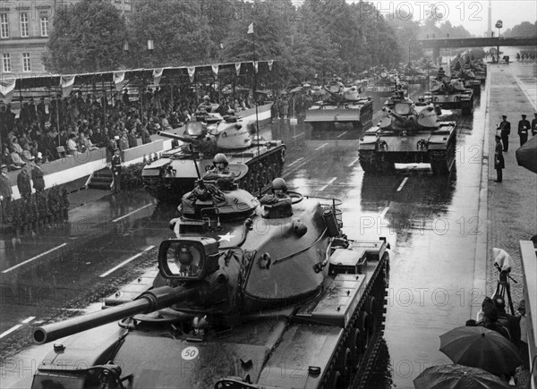 Military parade on the 'Armed Forces Day' in Berlin