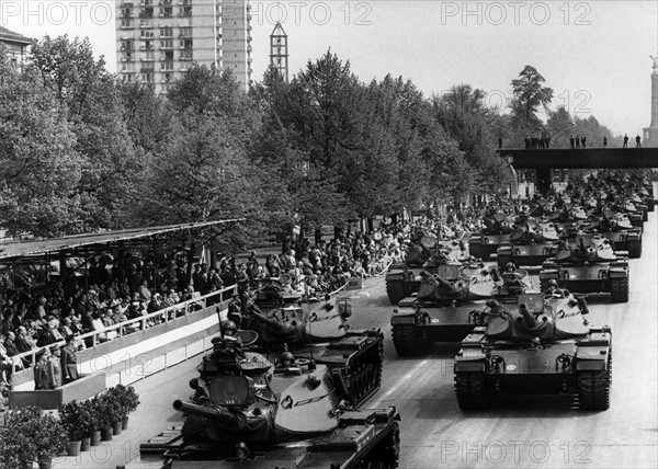 Military parade on the 'Armed Forces Day' in Berlin