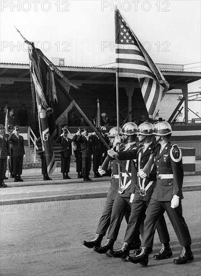 Military parade in Berlin Lichterfelde