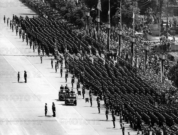 US military parade in Berlin