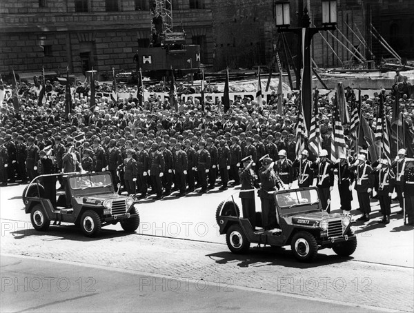 US military parade in Berlin