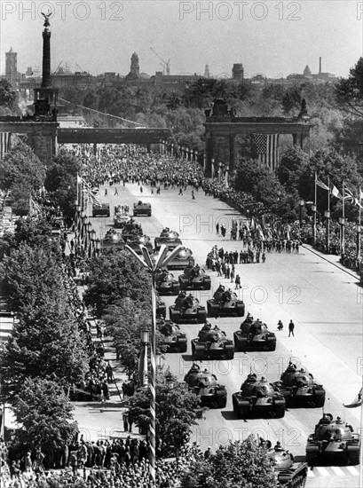 US military parade in Berlin