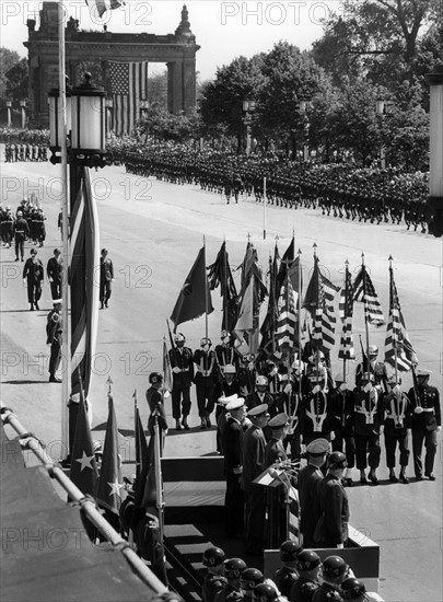 US military parade in Berlin