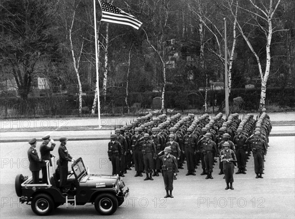 Farewell parade for US General Clarke in Berlin