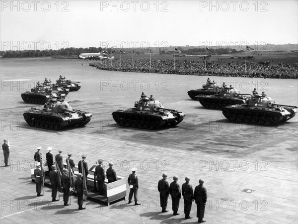 US military parade for the 'Armed Forces Day' in Berlin