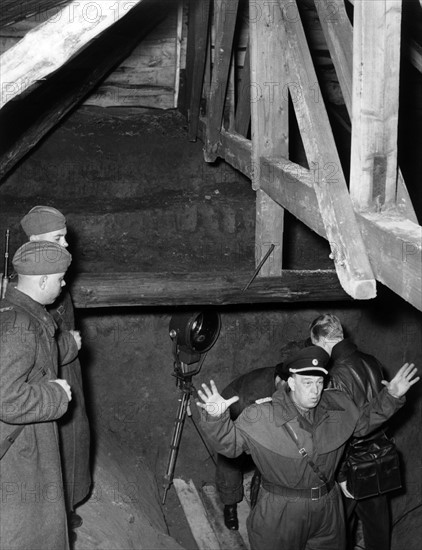 Presumed American spying tunnel in Soviet sector of Berlin discovered