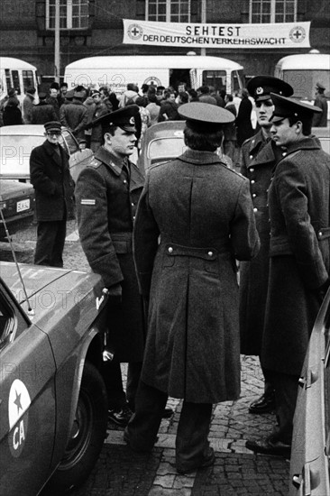 Soviet soldiers in West Berlin