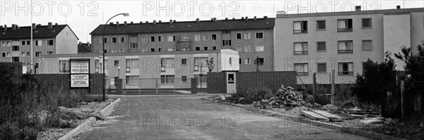 New building of Soviet military mission in Frankfurt am Main