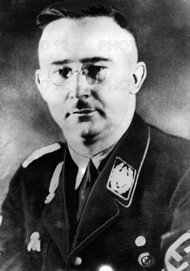 Undatierte Aufnahme des Reichsführers der SS, Heinrich Himmler...