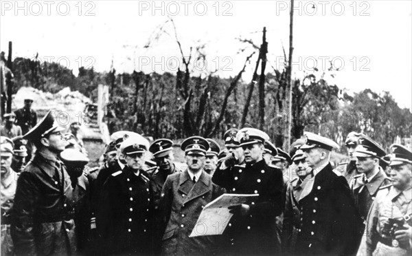 World War II - Hitler visits Westerplatte