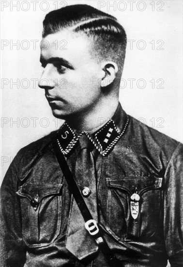 Horst Wessel (undatierte Aufnahme) wurde 1907 in Bielefeld geboren und war...