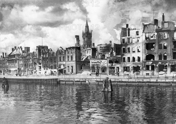 World War II - Destroyed Königsberg